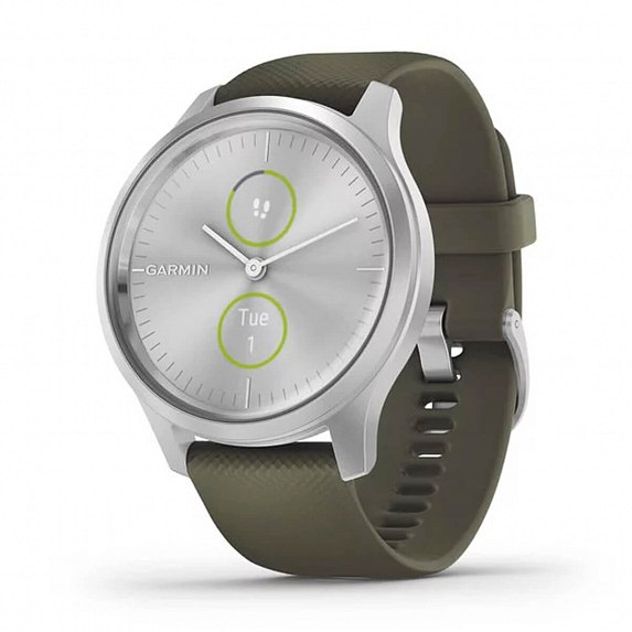 Спортивные часы Garmin Vivomove Style Silver Aluminum Case with Moss Silicone Band (010-02240-21/01)
Спортивные часы Garmin Vivomove Style Silver Aluminum Case with Moss Silicone Band (010-02240-21/01)