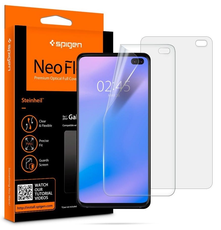 Защитная пленка Spigen для Samsung Galaxy S10+ (G975) Neo Flex HD Front 2 (606FL25695)
Защитная пленка Spigen для Samsung Galaxy S10+ (G975) Neo Flex HD Front 2 (606FL25695)