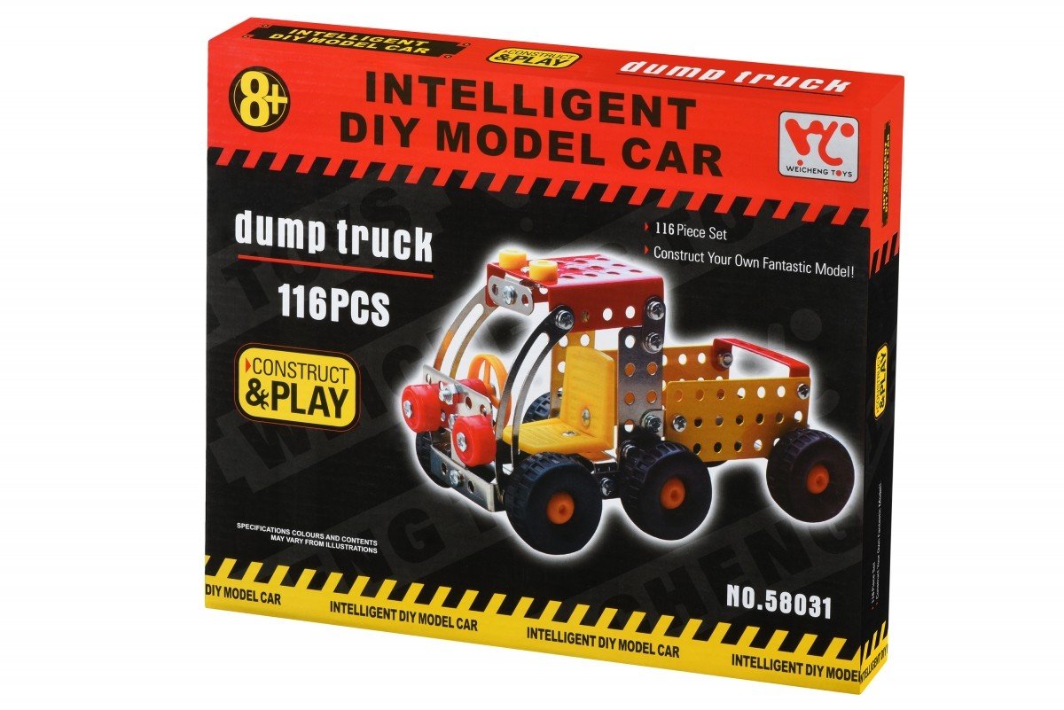 Конструктор металлический Same Toy Inteligent DIY Model Car Самосвал 116 элементов (58031Ut)
Конструктор металлический Same Toy Inteligent DIY Model Car Самосвал 116 элементов (58031Ut)