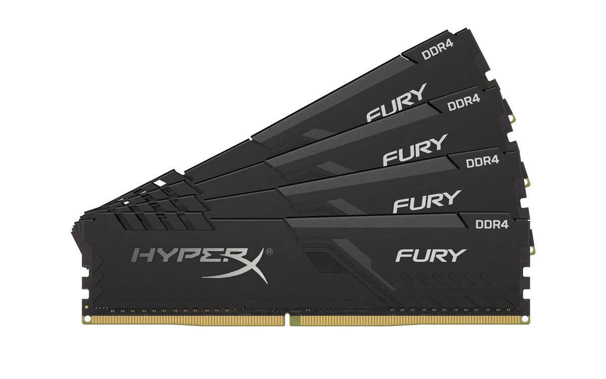 Память для ПК Kingston HyperX DDR4 2666 32GB (Kit of 4x8) Fury Black (HX426C16FB3K4/32)
Память для ПК Kingston HyperX DDR4 2666 32GB (Kit of 4x8) Fury Black (HX426C16FB3K4/32)