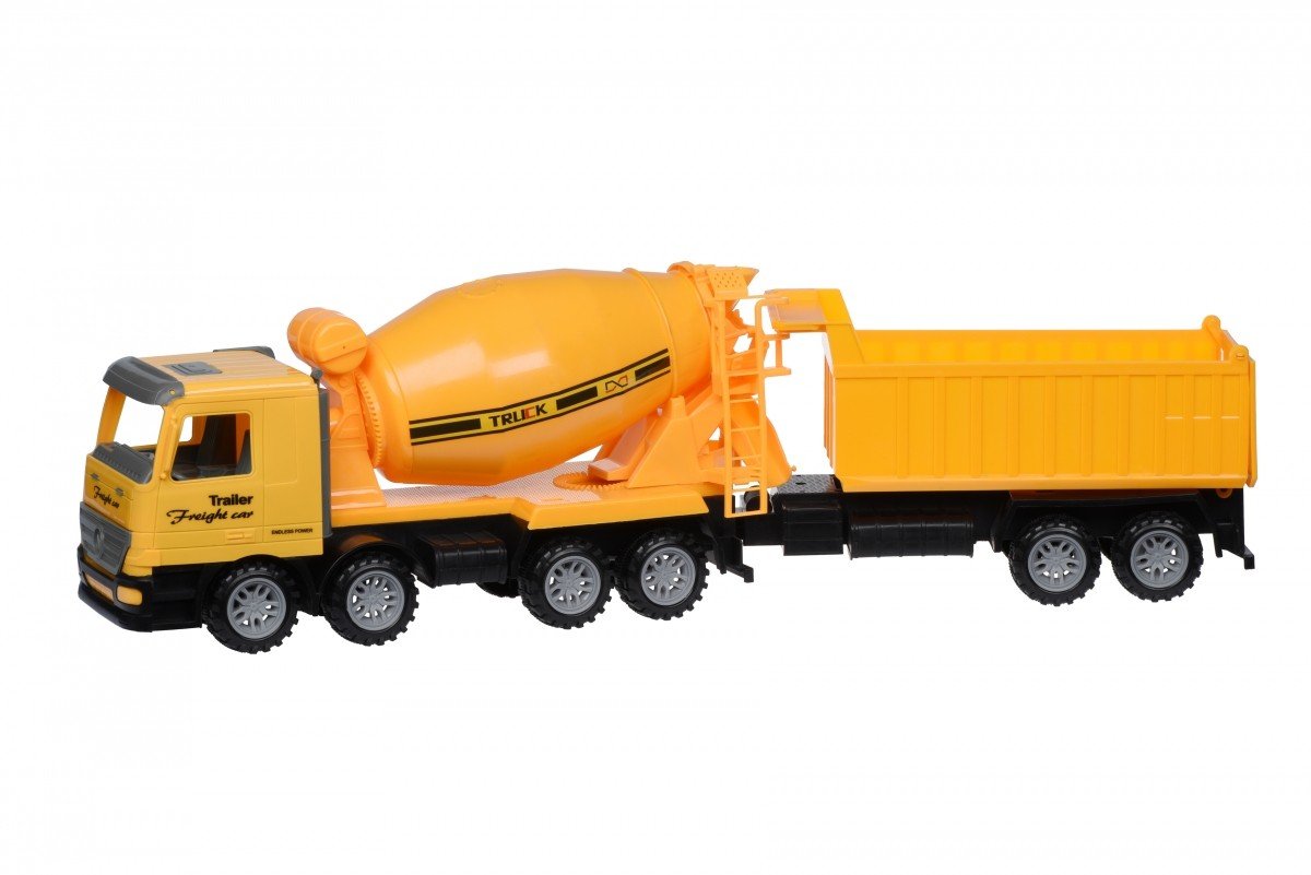 Машинка инерционная Same Toy Super Combination Бетономешалка с прицепом желтая (98-86Ut-2)
Машинка инерционная Same Toy Super Combination Бетономешалка с прицепом желтая (98-86Ut-2)