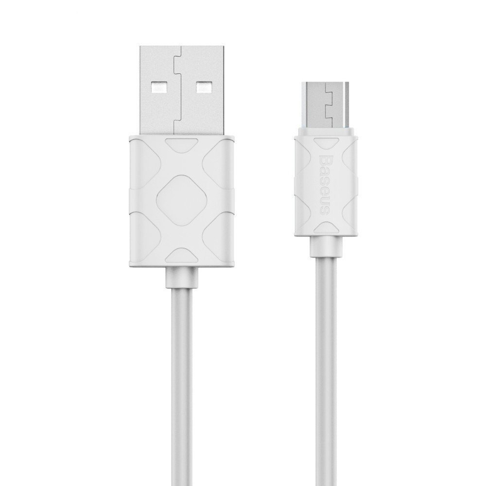 

Кабель Micro-USB Baseus Yaven белый (CAMUN-02)