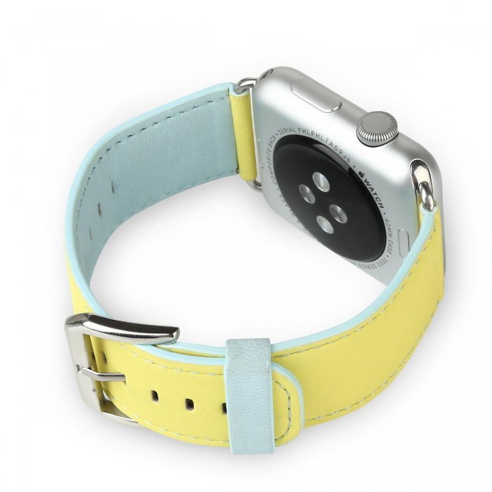 

Ремешок Baseus Colorful желтый + синий для Apple Watch 38/40 мм (00-00016387)