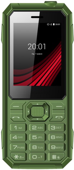 

Мобильный телефон Ergo F248 Defender Dual Sim (зеленый)