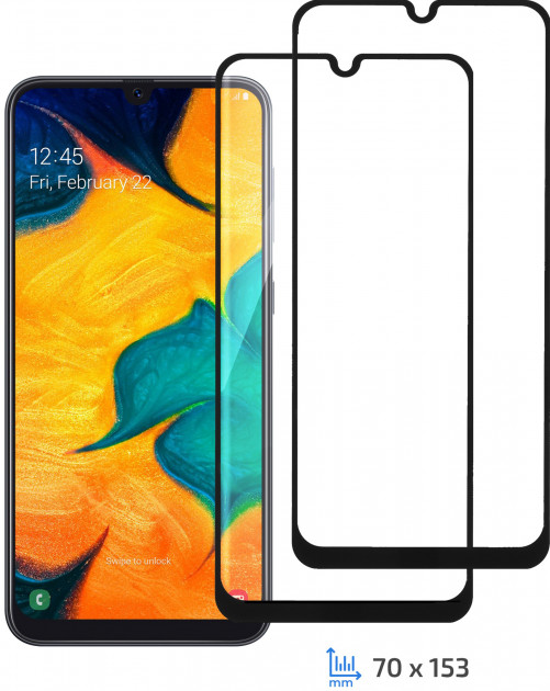

2E Комплект 2 в 1 защитные стекла 2.5D FCFG, black border [2E-G-A30-LTFC-BB-2IN1]