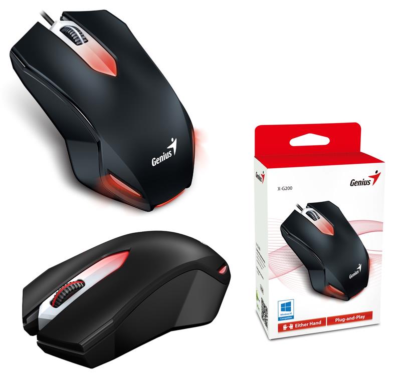 

Игровая мышка Genius X-G200 USB Gaming (31040034100)