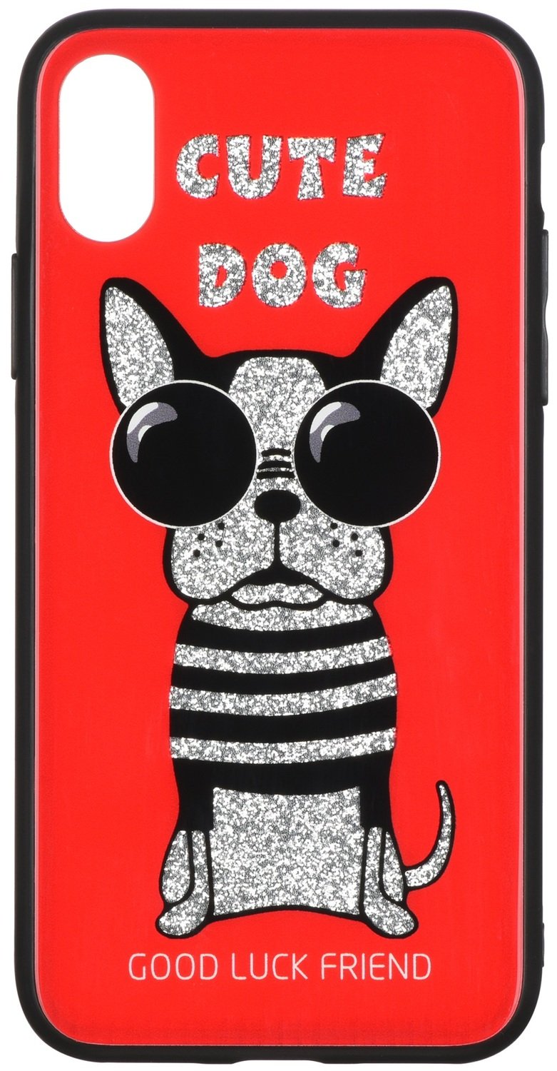 

Чeхол WK для Apple iPhone XS/X WPC-087 Cute Dog Red (681920360797)
