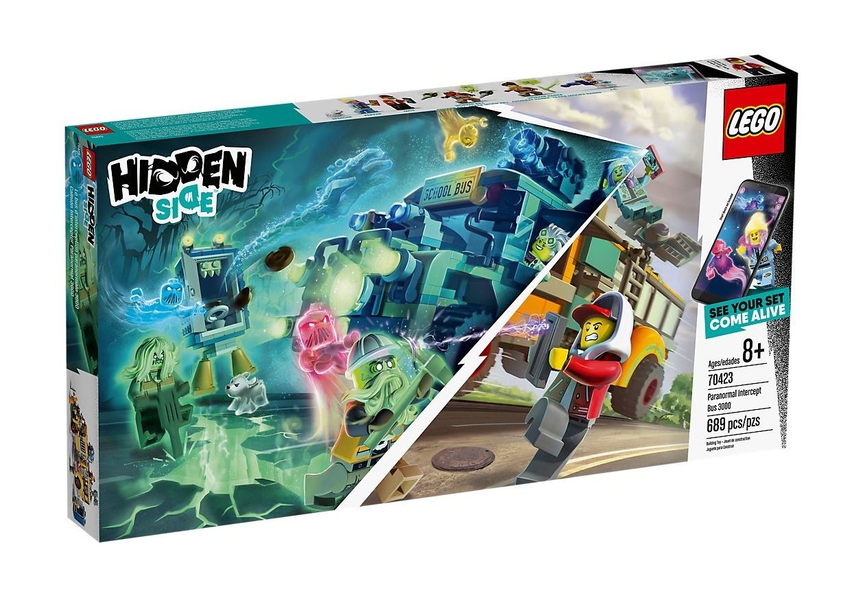 

Конструктор LEGO HIDDEN Side Паранормальный шпионский автобус 3000 (70423)
