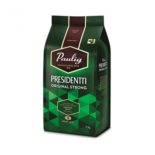 

Кофе в зернах Paulig Presidentti Original Strong 1 кг. (1061126358)
